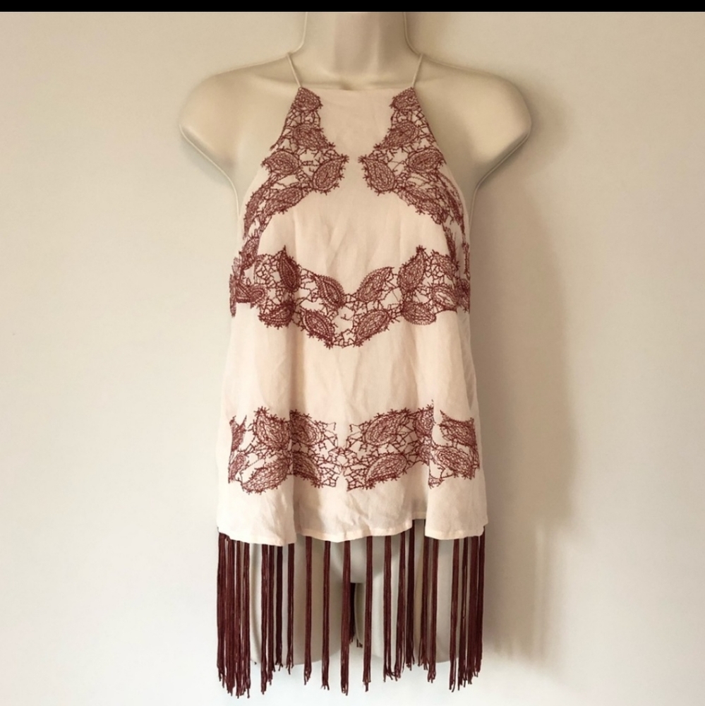 Unique Fringe top